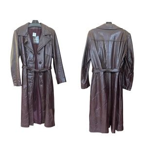 1970’s trench leather by Dan Di Modes medium